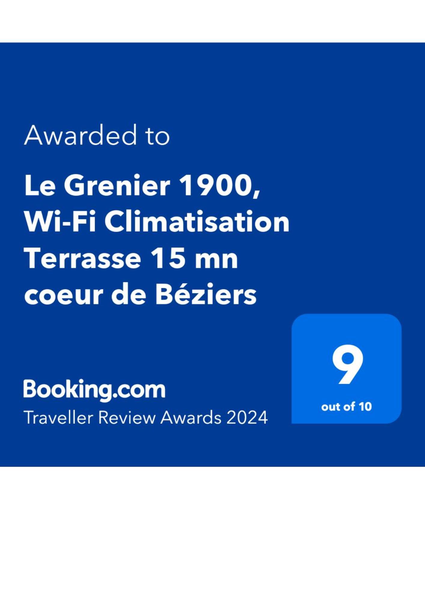 Le Grenier, Climatisation Terrasse Wi-Fi Netflix 15 Mn Coeur De Ville Béziers Eksteriør billede